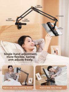 xiaotian | Khung Đỡ Đa Năng Có Thể Xoay cho Máy Tính Bảng & Điện Thoại