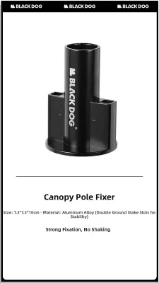 BLACK DOG | Wind Resistant Tent Stabilizer Anchor