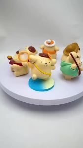 Sanrio | Pudding Dog Childhood Four Seasons Series Blind Box Sanrio Ornament Trendy Play Cute Childrens Fun Party Gift