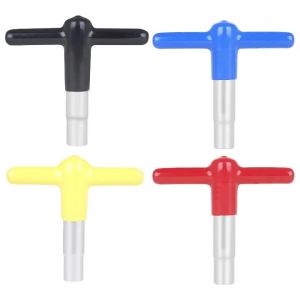 IRIN | DT-08 Vỏ Bảo Vệ Bằng Silicon Cờ Lê Hình Chữ T Công Cụ Điều Chỉnh Hợp Âm Bằng Hợp Kim Kẽm Cho Nhạc Cụ Gõ - Đỏ/Xanh dương/Đen/Vàng