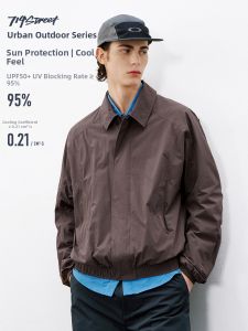 714street | Áo Khoác Nylon Bảo Vệ da Trời Nắng cho Thể Thao Ngoài Trời