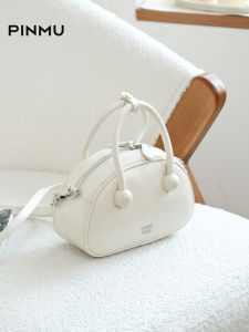 Boston Bowling Bag Womens 2025 New Commuter Fashion Versatile High-End Handbag Single Shoulder Crossbody Bag Women