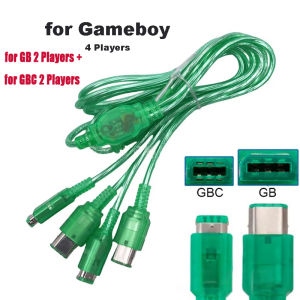 1.5m GBC Battle Cable for Nintendo Gameboy GBC GBP GB Game Console 4 Game Player Link Cord Green Extention Wire