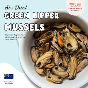 Air Dried Green Shell Mussels 🇳🇿 | Green Lipped Mussel | Dog Treats | Cat Treats | Pet Treats |