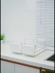 Dish Rack Plate Rack Bowl Rack Organizer Dish Drainer Dish Drying Rack For Kitchen Cabinet