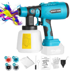 Paint Sprayer for Makita 18V Battery Cordless HVLP Paint Sprayers for Home Interior and Exterior (Battery NOT Included)