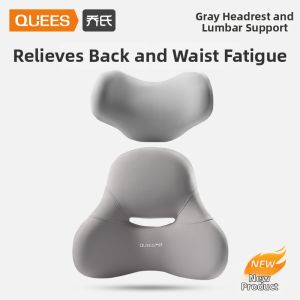 QUEES | Support Car Lumbar Pillow Neck Rest