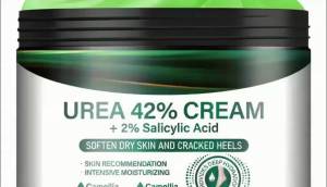Urea 42% Foot Cream with Salicylic Acid - Intensive Cracked Heel Repair Tea Tree & Aloe Fast Absorption Winter Therapy