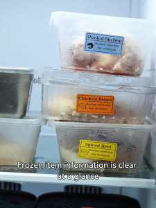 【Freezing Label】NIIMBOT B1/B1Pro/B2/B2Pro/B21/B21Pro/B3S/B31/B4 Freezing Label Sticker Refrigerator Classification Food Waterproof Thermal Label Paper