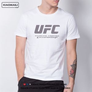 UFC Comprehensive Fighting Boxing Sports Short-Sleeved T-shirt Male MMA Pure Cotton Half-Sleeved Martial Arts Sanda Venom Training Clothes