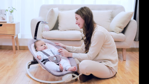 Ghế rung cho bé sơ sinh kết hợp nhạc trắng ru ngủ và đồ chơi treo - Nôi - ghế rung Mastela 6601/6605/6607 với 4 nấc điều chỉnh độ cao - Bảo hành 12 tháng chính hãng