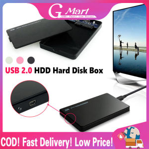 ⭐【LazTop Seller】2.5inch HDD CASE Enclosure 2T USB 3.0/2.0 5Gbps SATA External Closure SSD HDD Hard Disk CASE Box for PC Laptop CYB-USB-HDD-Case