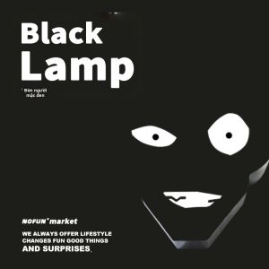 WUQUGONGSHE | Creative Funny Black Suit Man Lamp Light