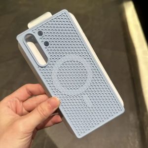 เคสโทรศัพท์มือถือ RedMagic 10 pro plus ป้องกันการตกหล่น ระบายความร้อนแบบรังผึ้ง ด้านนอกนุ่ม ด้านในแข็ง ดีไซน์รูปตัว U สำหรับฤดูร้อน