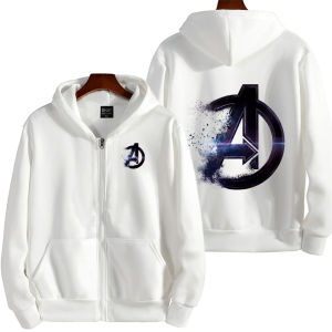 Marvel The Avengers Men Zipper Hoodie Spring Autumn Women Oversized Sweatshirt 2025 New Super Hero Couple Clothes Tops