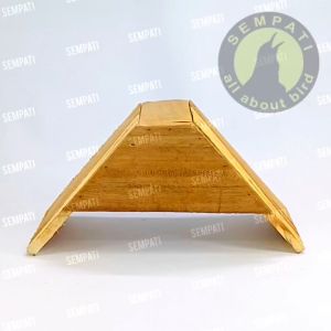 SEMPATI Tangkringan Merpati Pos Tenggeran Kayu Mahoni Tangkringan Burung Merpati Pos Koloni Umbaran Burung Dara Perkutut Lovebird V Perches TKMRPS