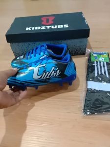 KIDZTUBS Sepatu Bola Anak Paket Komplit Sepatu Bola Tas Skin Deker Kaos Kaki Usia 6-10 Tahun Size 28 29 30 31 32 33 34 35 36 37 KDZ1212010325