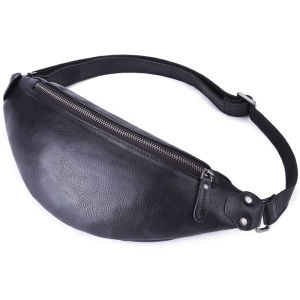 Royal Bagger Shoulder Bag Waist Packs For Men Casual Genuine Cow Leather Crossbody Bags Crazy Horse Leather Sling Outdoor Sports Bags Cool Man Business Casual Retro Fashon Vintage