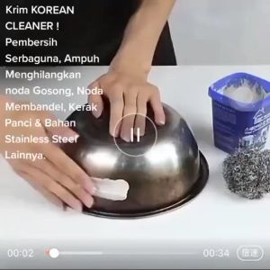Korean Cleaner Beauty Pembersih Stainless Steel Panci Noda Gosong - ShennyClothing