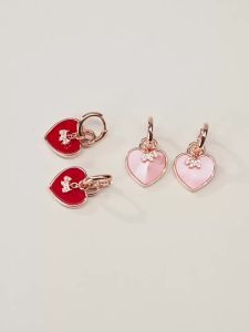 AGATHA | Twin Hearts Sterling Silver Earrings