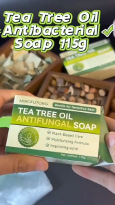 Australian Tea Tree Oil Soap For Men Antibacterial Anti itch Mite Removal Loravey Anti Fungal Soap