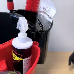 WACA 545 ถังแขวนอเนกประสงค์ สำหรับจัดเก็บอุปกรณ์เสริม CarCare Detailing ใช้แขวนข้างถังน้ำล้างรถ พร้อมส่ง FSA