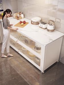 JUMEISHI | Tủ Đựng Bát Đĩa Đa Năng Đứng Nhiều Tầng Chống Nóng