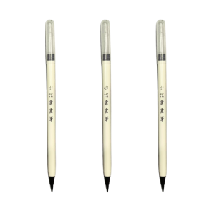 3Pcs Professional Water-Based Soft Brush Pen Set Calligraphy Painting Pens with Flexible Nib for Beginner