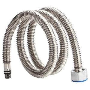 YUNRAN | Hot & Cold Stainless Steel Sink Faucet Hose Metal Anti-Burst