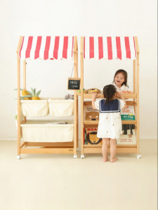 faroro | Children Solid Wood Storage Rack