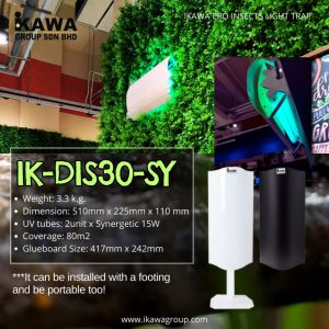 PORTABLE IKAWA PRO IK-SYN DIS30 Insects/Pest Killer + 10pcs Glueboards
