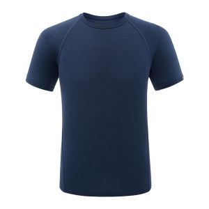 Pioneer camp | Antibacterial Fast Drying 100% Pure Wool Mens Short Sleeve T-shirt
