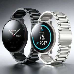 20/22mm Stainless Steel Strap For Polar Vantage V3 M2/M Grit X Pro Titan Fashion Bracelet Metal For Polar Ignite-3-2/Unite/Pacer
