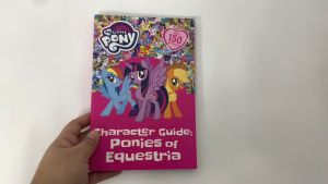 My Little Pony Character Guide Book with Fun Facts & 150 Character Profiles 124 Pages for Children Mlp Guidebook - Lazada