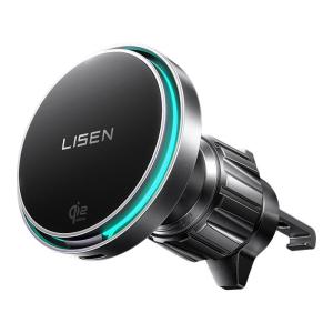 Lisen | Magnetic Wireless Fast Charger Mount for Cars