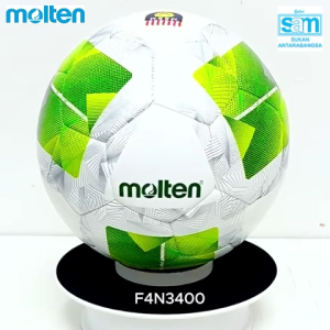 Molten F4N3400 | F5N3400 Match Ball Football Soccer Ball Official MSSM Match Ball Bolasepak