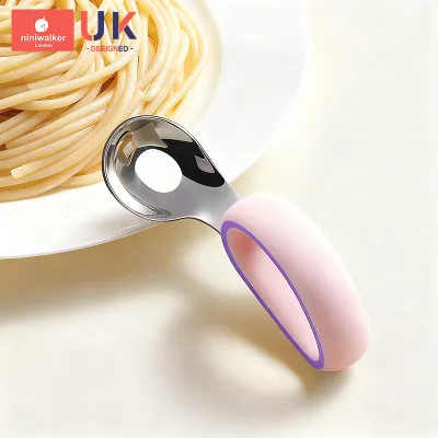 niniwalker | Baby Feeding Training Spoon Stainless Steel