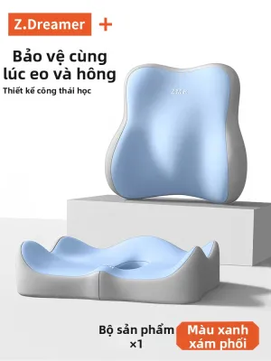 ZHIMENGREN | Gối Hỗ Trợ Đốt Sống Thiết Kế Công Thái Học Cho Ghế Văn Phòng