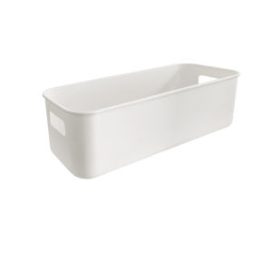 Suomi White Desk Storage Box Universal Organizer for Glasses Pens Remote Control Phone Case