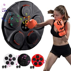 Papan Tinju Musik Dinding LED RED / Alat Latihan Tinju Music Boxing Board Bluetooth