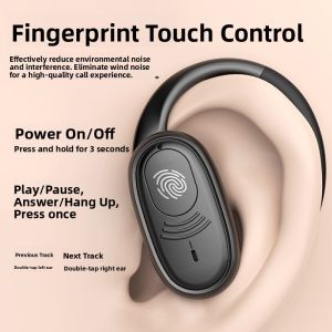 MOON JUNE | Bone Conduction Open Ear Bluetooth Headphones