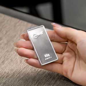 Creative Auspicious Message Silver Bar 9999 Purity 88g