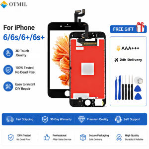 AAA LCD Display For Iphone 6 6S 6Sp 6P 6Plus 6S Plus Black White 3D Touch Screen Digitizer Assembly Screen Replacement + Tools