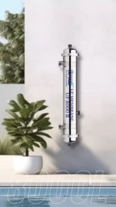 IPRO Outdoor Water Filter Ultrafiltration Membrane 8000L Stainless Steel Whole House Water Filtration System 0.01 Micron