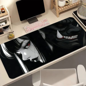 Bandai | Mouse Pad Anime Yomu Yakadashi Manga Gaming Mousepad Laptop Keyboard Mat Soft Rubber Carpet with Devil Oni Mask for PC Gamer
