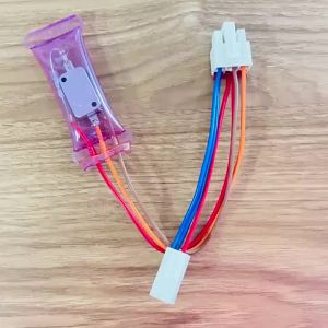 *1Pc Refrigerator Defrost Thermostat N12-5 Action AC250V 10A Bimetal Defrost Thermostat Temperature Control Short Line 11cm