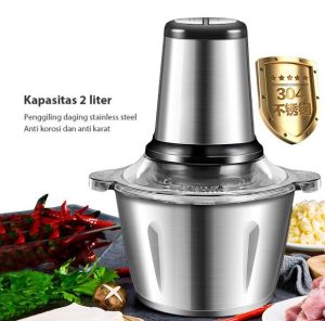 blender daging 2 liter stainless steel serbaguna hemat