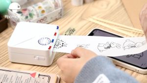 Phomemo Thermal Label Sticker For M02S/M02PRO Mini Pocket Printer25mm*2.5mTotal 6 Rolls