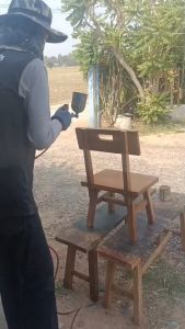 เก้าอี้ไม้ ม้านั่งสนาม ม้านั่งยาว ม้านั่งไม้ เก้าอี้ไม้ เก้าอี้ยาว ม้านั่งกลางแจ้ง เก้าอี้สนาม Bench Chair Wood มีหลังพิง