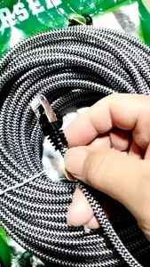 สายเเลน ที่ดีที่สุด Cat6 Lan Cable 3m/5m/10m/15m/20m/30m ระดับกิ๊กกะบิต Outdoor สำเร็จรูป พร้อมใช้งาน Router RJ45 Network Cable สายแลนเน็ต